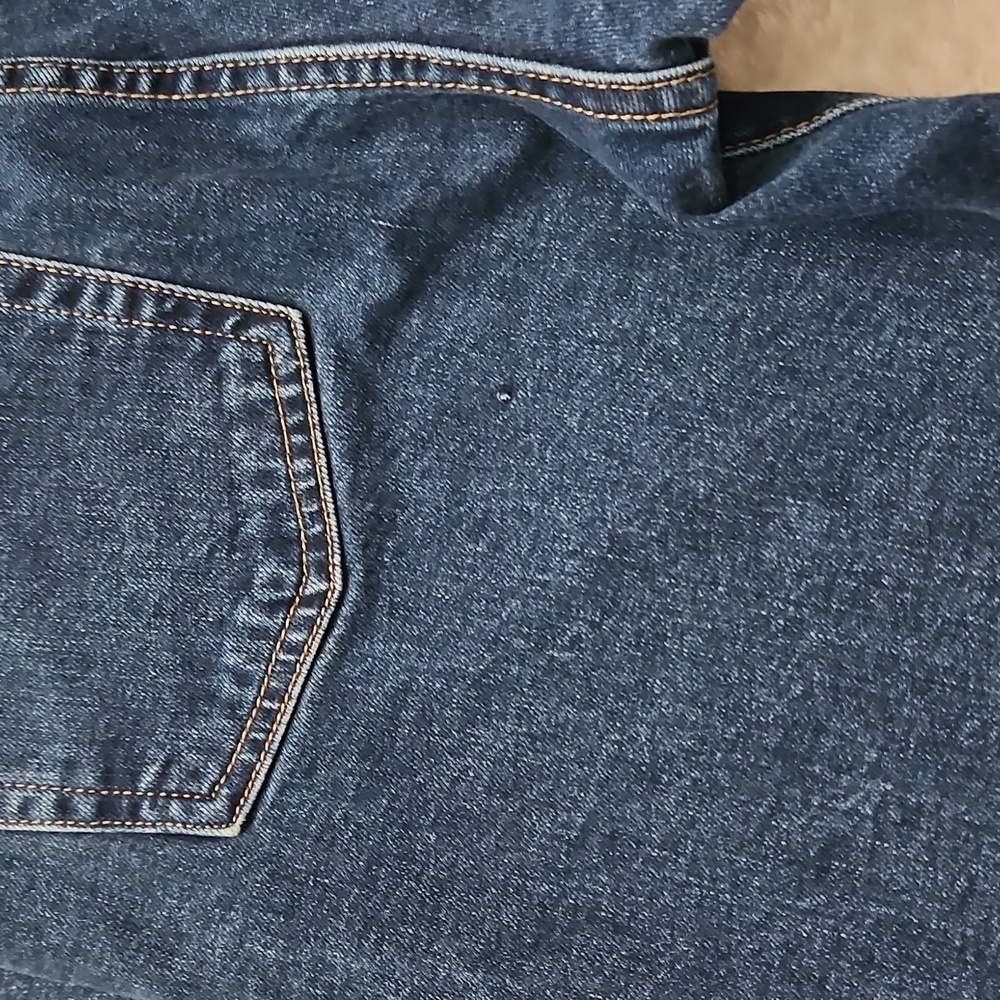 H&M Mom Jeans Ultra High Waist &Denim Blue 4 Button Fly - Picture 10 of 13